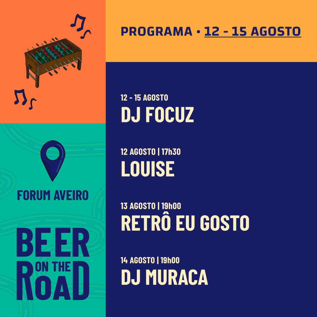 Forum Aveiro recebe Festival de Cerveja Artesanal