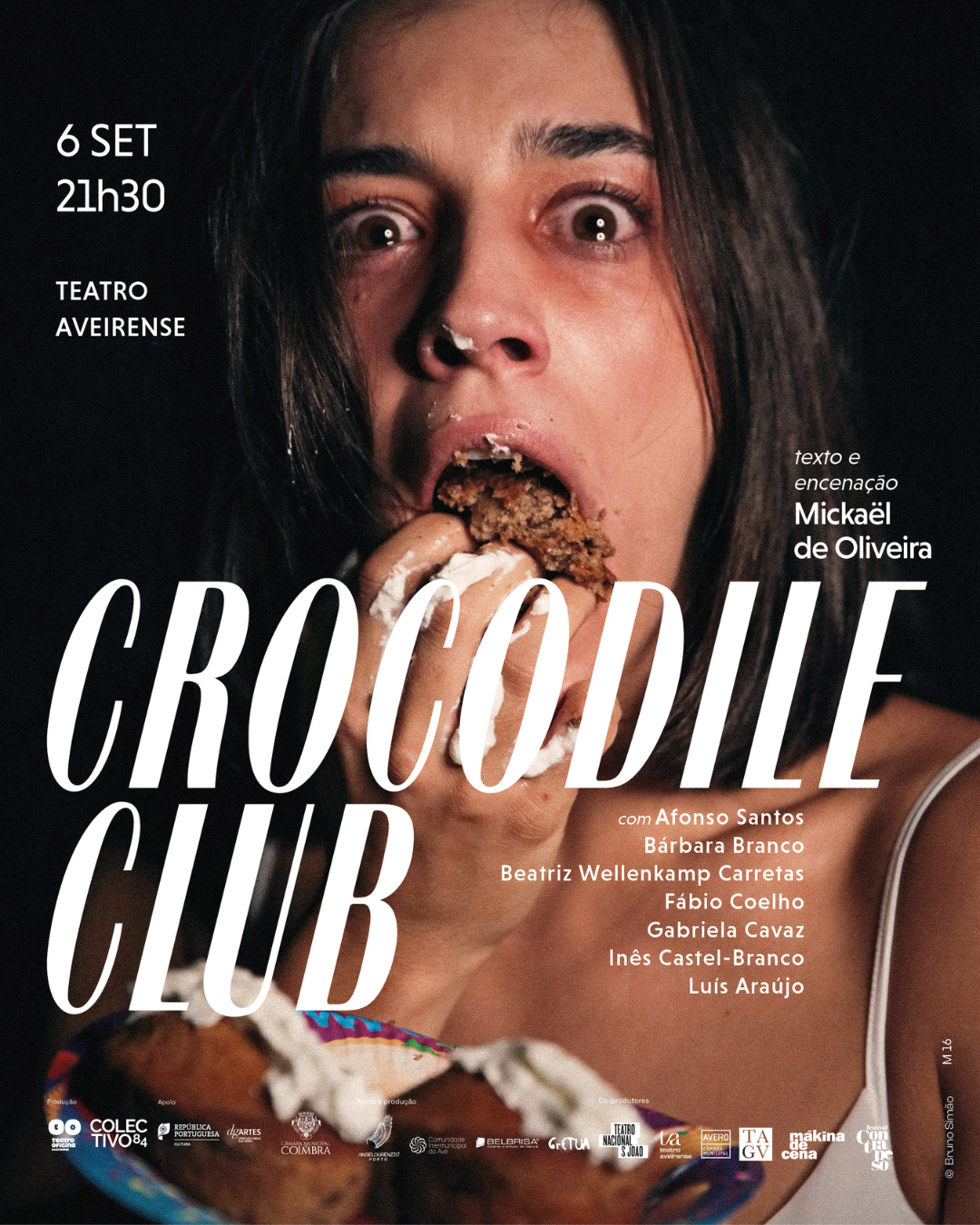 O Colectivo 84 apresenta em Aveiro o espetáculo Crocodile Club de Mickaël de Oliveira