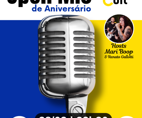 O Aveiro Cult faz aniversário… e a celebração só podia ser em cima do palco!