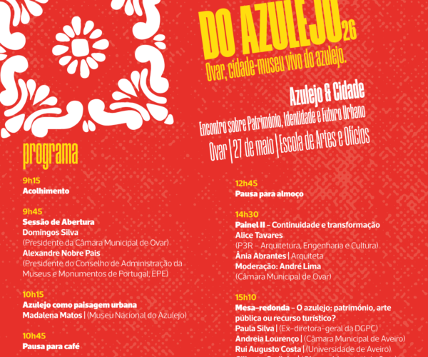 Maio do Azulejo promove encontro sobre património, identidade e futuro urbano