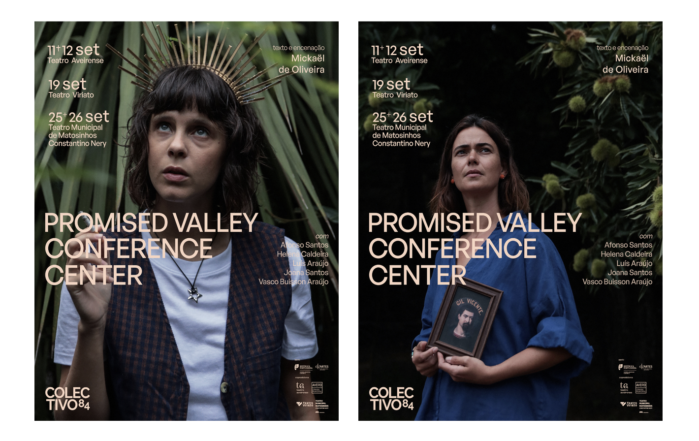 O Colectivo 84 estreia no Teatro Aveirense – Promised Valley Conference Center de Mickaël de Oliveira