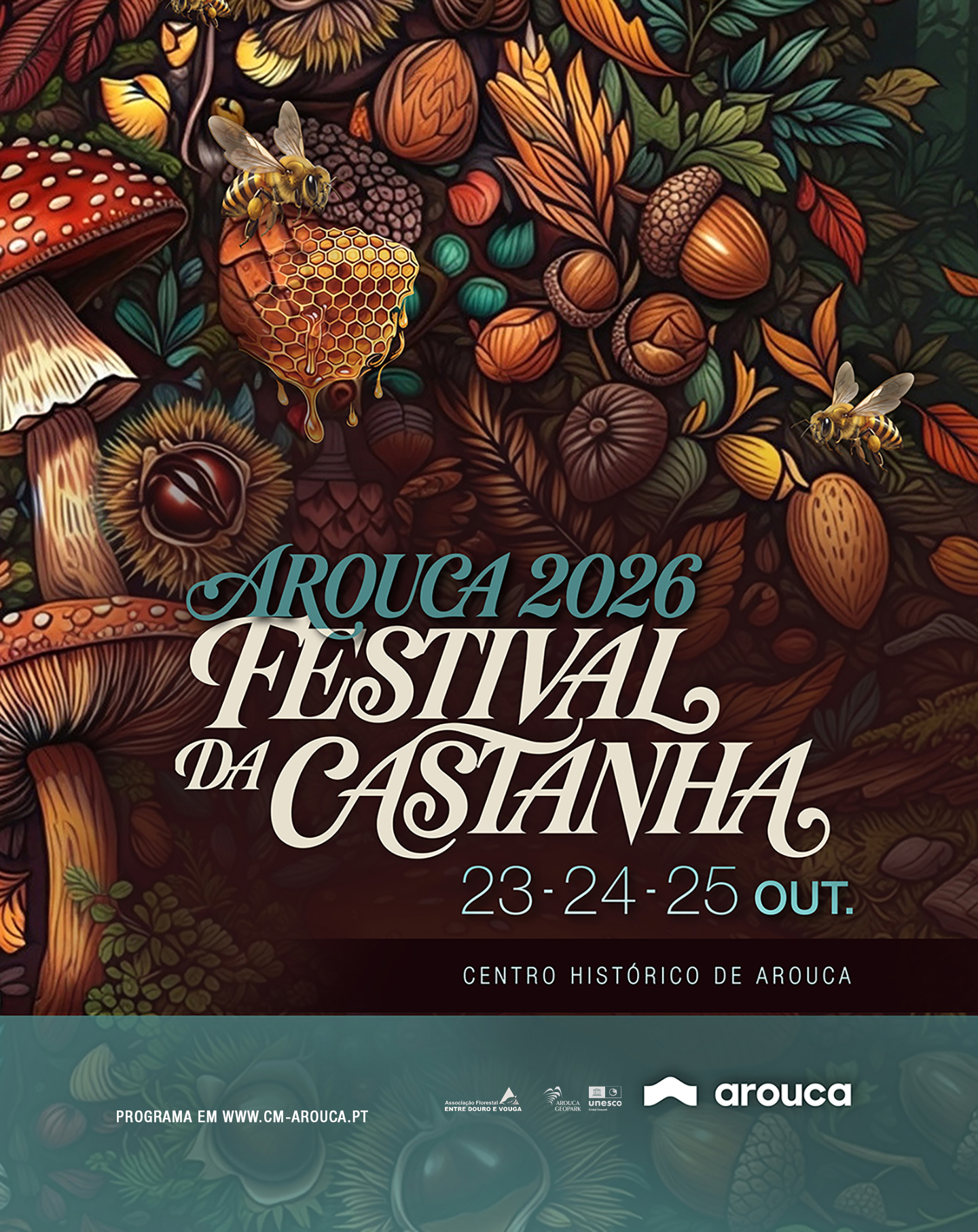 Festival da Castanha, de 23 a 25 de outubro, em Arouca